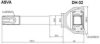 DAIHA 4341087611 Joint Kit, drive shaft